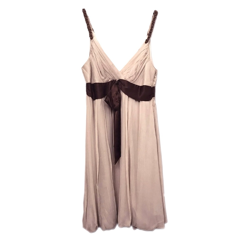NWT BCBG MaxAzria Chiffon Cocktail Dress Sz6